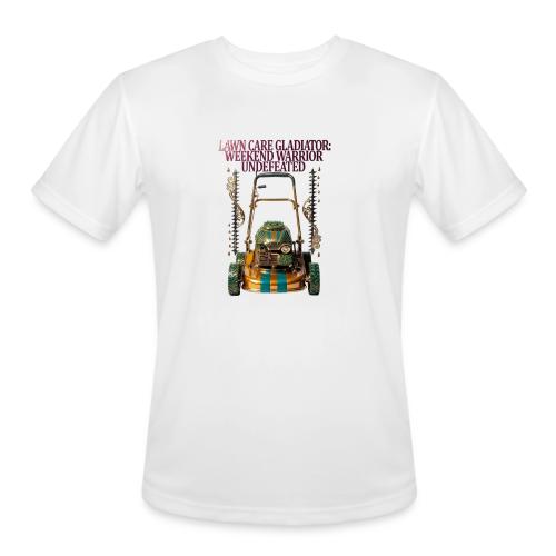 Lawn Care Gladiator T Shirt - Men's Moisture Wicking Performance T-Shirt