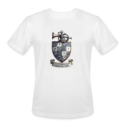 Selective Hearing Expert Crest T Shirt - Men's Moisture Wicking Performance T-Shirt