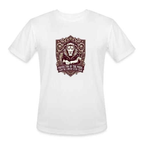 Protector of the Pride T Shirt, Sarcastic Dad Gif - Men's Moisture Wicking Performance T-Shirt