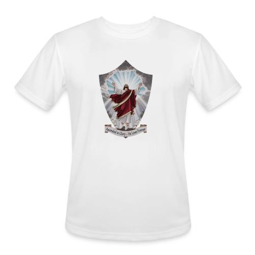Easter Ascended in Glory T Shirt,Resurrection Gift - Men's Moisture Wicking Performance T-Shirt