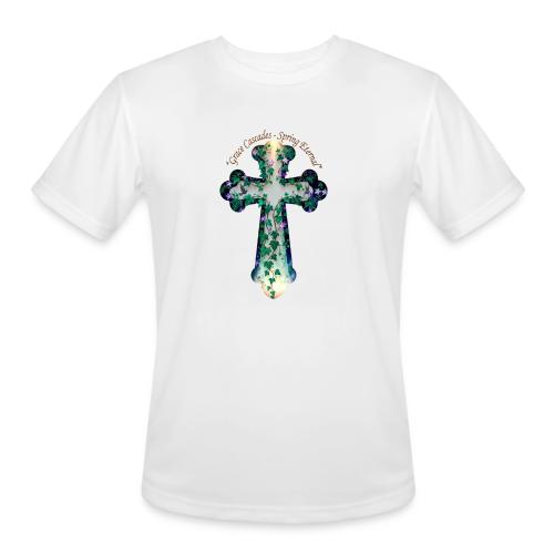 Easter Grace Cascades Eternal T Shirt, Mercy Gift - Men's Moisture Wicking Performance T-Shirt