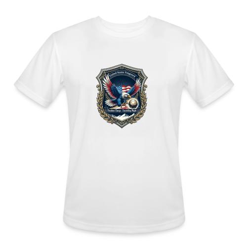 USA Eagle Vanguard T-Shirt,American Flag PrideGift - Men's Moisture Wicking Performance T-Shirt