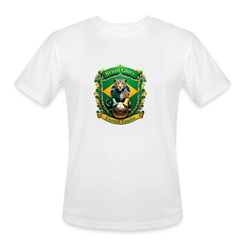 Brazil Jaguar Glory Tee, Brazilian Pride Gift - Men's Moisture Wicking Performance T-Shirt