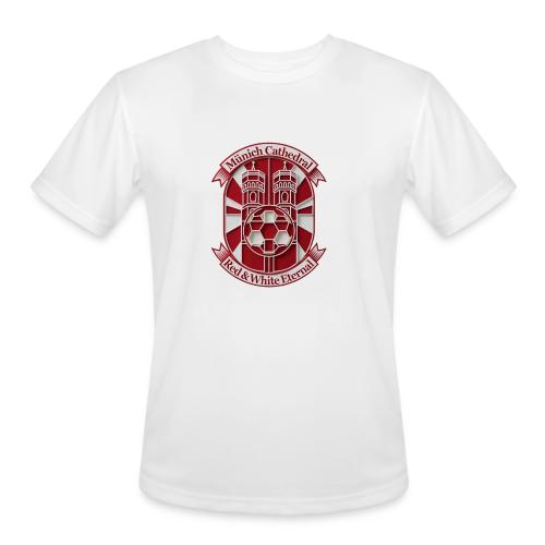 Munich Cathedral T Shirt, German Football Fan Gift - Men's Moisture Wicking Performance T-Shirt