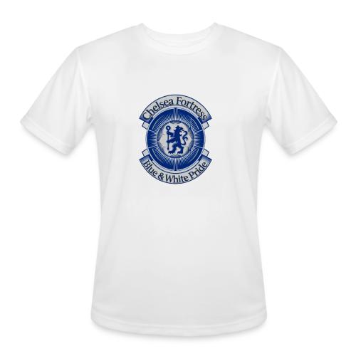 Chelsea Fortress T Shirt, Soccer City Pride Gift - Men's Moisture Wicking Performance T-Shirt