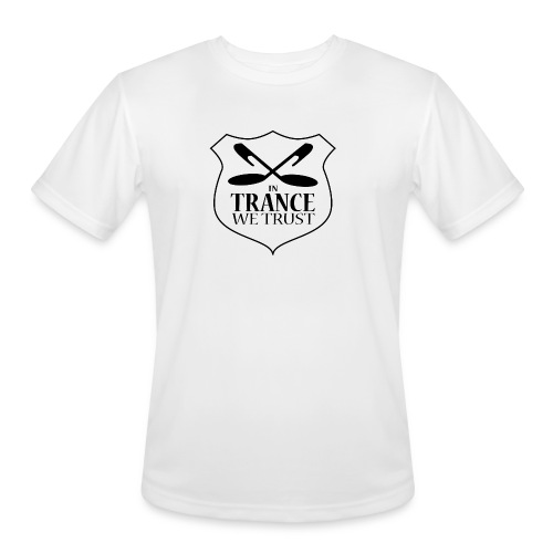 ITWT Transparent Logo Black - Men's Moisture Wicking Performance T-Shirt