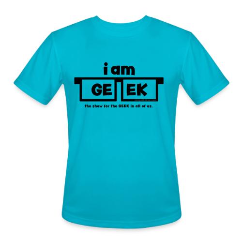 iamGEEK Classic Black - Men's Moisture Wicking Performance T-Shirt