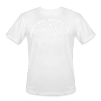 Neuroscience, neuroscientist - Men's Moisture Wicking Performance T-Shirt - white - Front - Jackson (183cm)