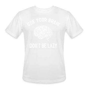 Neuroscience, neuroscientist - Men's Moisture Wicking Performance T-Shirt - white - Front - Jackson (183cm)