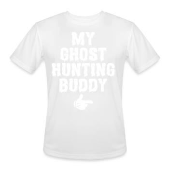 Ghost Hunters, Ghosts, Ghost, Ghost hunting - Men's Moisture Wicking Performance T-Shirt - white - Front - Jackson (183cm)
