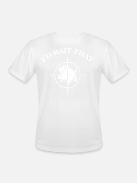 Hog Hunting, boar hunter - Men's Moisture Wicking Performance T-Shirt - white