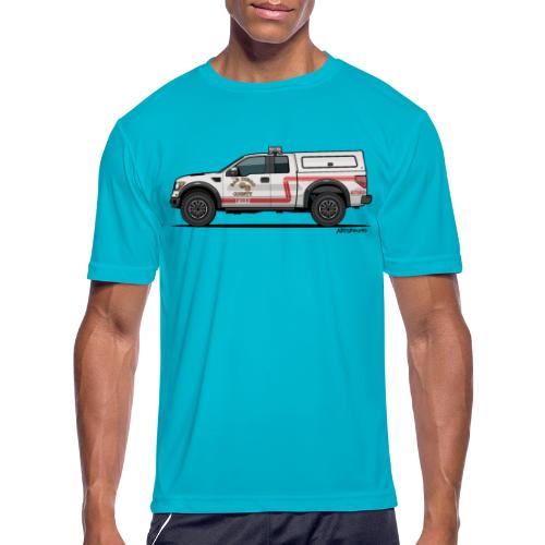 Cal Fire SDC R4pt0r Truck - Men's Moisture Wicking Performance T-Shirt