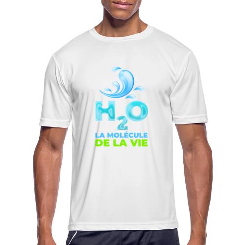 The molecule of life - Men's Moisture Wicking Performance T-Shirt