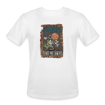 Cowboy take me away - Men's Moisture Wicking Performance T-Shirt - white - Front - Jackson (183cm)
