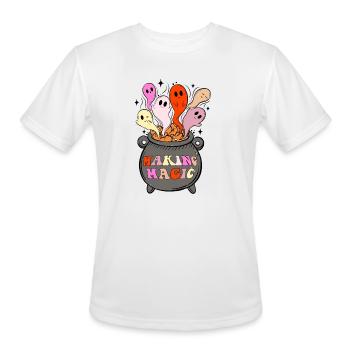 MAKING MAGIC png - Men's Moisture Wicking Performance T-Shirt - white - Front - Jackson (183cm)