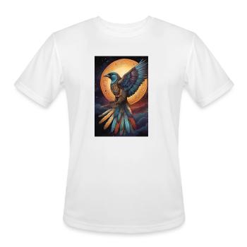 Bird of paradise - Men's Moisture Wicking Performance T-Shirt - white - Front - Jackson (183cm)