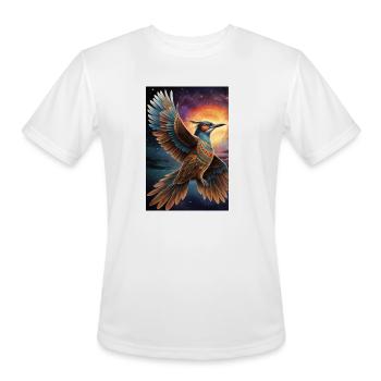 Bird of paradise - Men's Moisture Wicking Performance T-Shirt - white - Front - Jackson (183cm)
