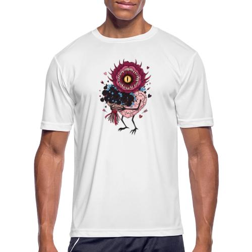 Gothic Valentine Eldritch Bloom – Dark Rom - Men's Moisture Wicking Performance T-Shirt