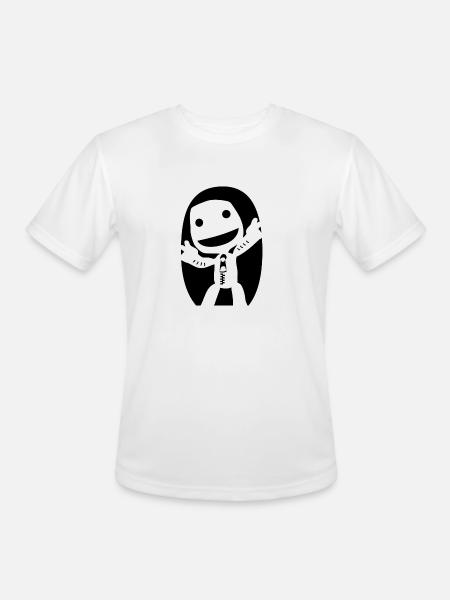 Little Big Planet - Men's Moisture Wicking Performance T-Shirt - white
