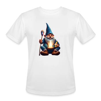 Gnome as a star dad - Men's Moisture Wicking Performance T-Shirt - white - Front - Jackson (183cm)