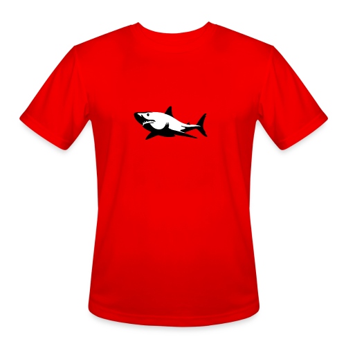 Shark - Men's Moisture Wicking Performance T-Shirt