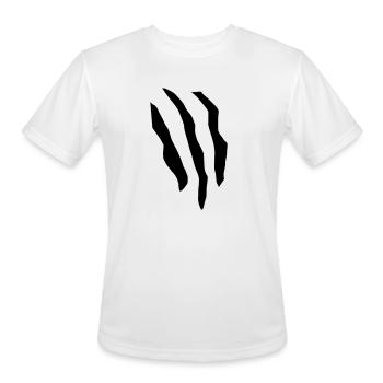 scratch - Men's Moisture Wicking Performance T-Shirt - white - Front - Jackson (183cm)