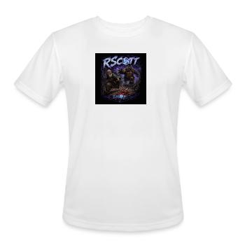 RScott Tee - Men's Moisture Wicking Performance T-Shirt - white - Front - Jackson (183cm)