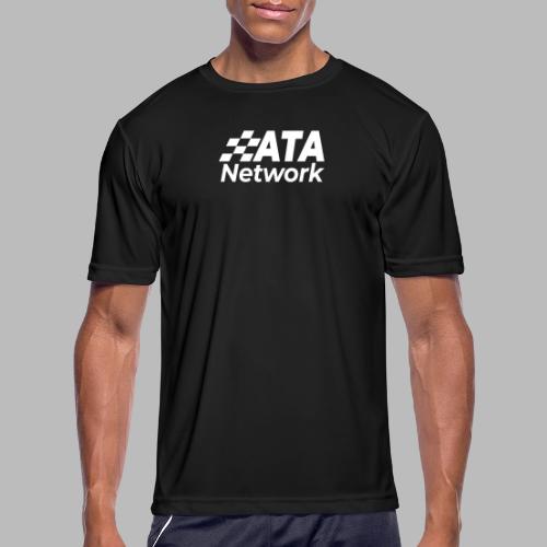 ATA Network Stacked Logo - Men's Moisture Wicking Performance T-Shirt