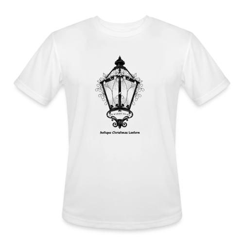 Antique Christmas Lantern T-Shirt - Men's Moisture Wicking Performance T-Shirt