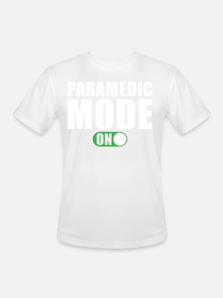 Paramedic Mode on - Men's Moisture Wicking Performance T-Shirt - 