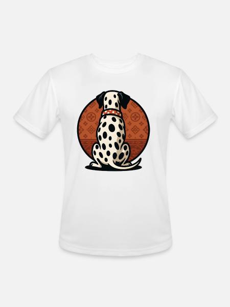 Spot On Loyalty - Men's Moisture Wicking Performance T-Shirt - white