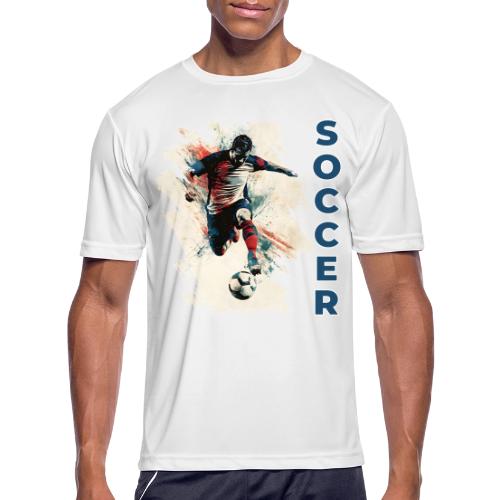 Soccer Power Move - Men's Moisture Wicking Performance T-Shirt