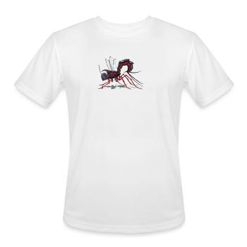 Crimson Warlight Mantis - Men's Moisture Wicking Performance T-Shirt - white - Front - Jackson (183cm)
