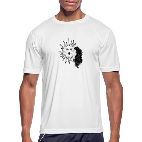Mystical Girl & Sun - Men's Moisture Wicking Performance T-Shirt