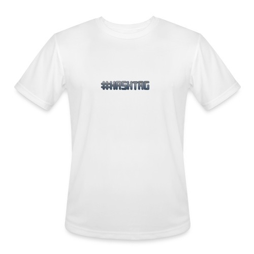 HASHTAG - Men's Moisture Wicking Performance T-Shirt