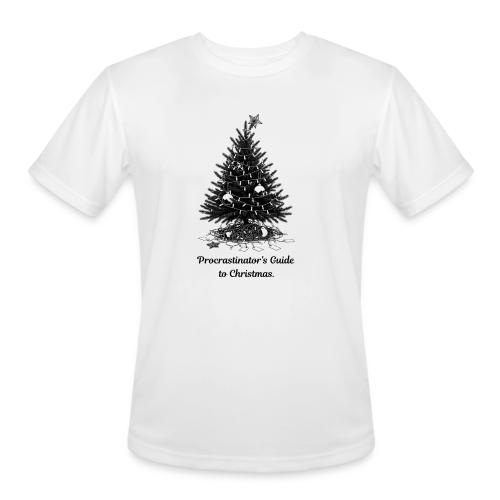 Procrastinator's Guide Christmas T-Shirt - Men's Moisture Wicking Performance T-Shirt