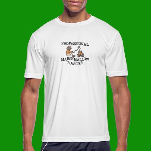 Professional Marshmallow Roaster - Men's Moisture Wicking Performance T-Shirt