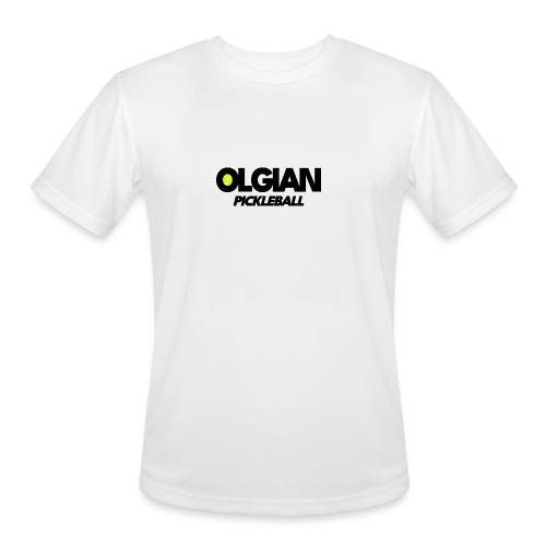 Olgian Pickleball Logo Gear - Men's Moisture Wicking Performance T-Shirt