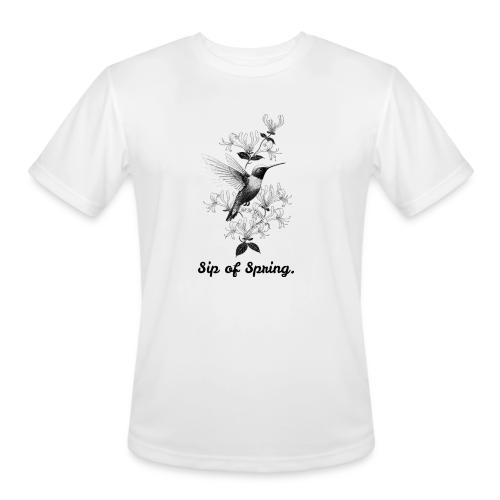 Hummingbird T-Shirt, Honeysuckle Vine - Men's Moisture Wicking Performance T-Shirt