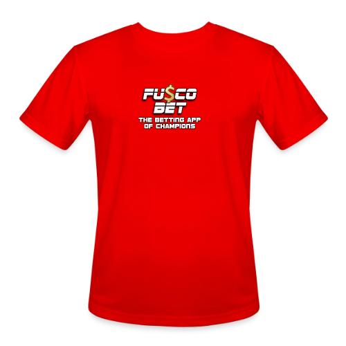 Official FuscoBet Logo - Men's Moisture Wicking Performance T-Shirt