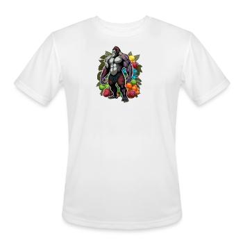gorilla fruit - Men's Moisture Wicking Performance T-Shirt - white - Front - Jackson (183cm)