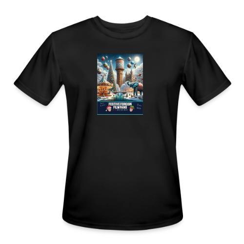 Merry-Go-Rounds, Elephants, and Christmas - Men's Moisture Wicking Performance T-Shirt