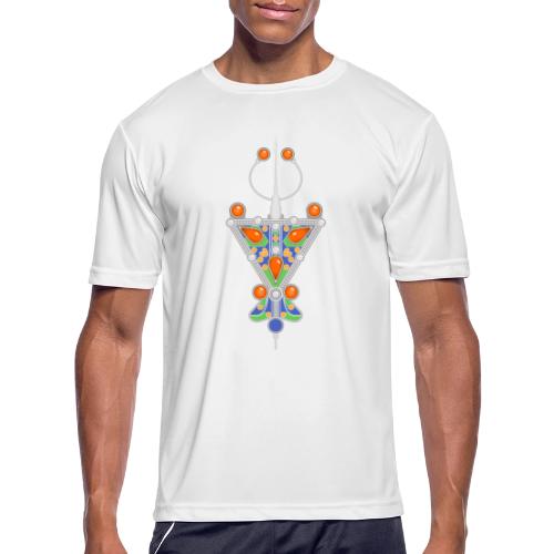 Amazigh: Tazerzit Heritage - Men's Moisture Wicking Performance T-Shirt