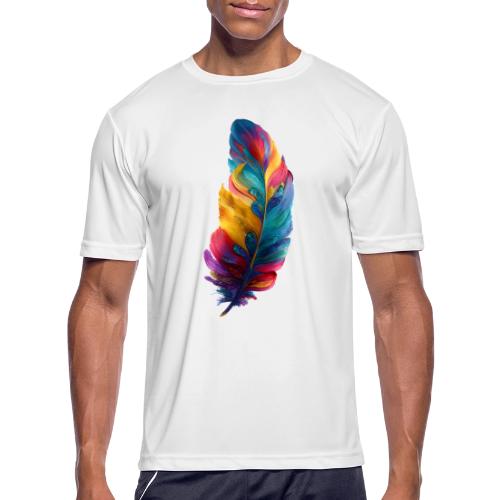 Spectrum Feather Flow - Men's Moisture Wicking Performance T-Shirt
