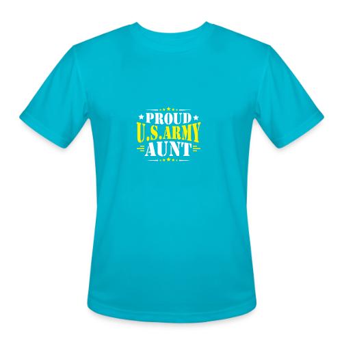 Proud USA army Aunt - Men's Moisture Wicking Performance T-Shirt