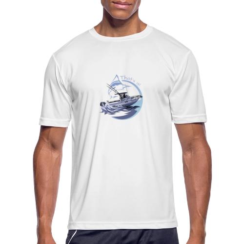 boat & water practice design - Men's Moisture Wicking Performance T-Shirt