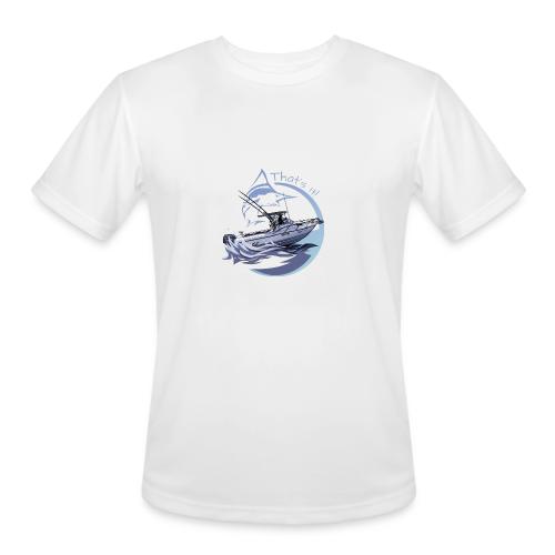 boat & water practice design - Men's Moisture Wicking Performance T-Shirt