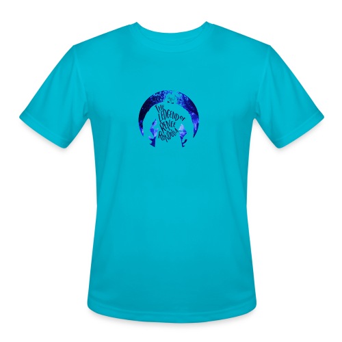 The Legend Renee Rondolia, Blue - Men's Moisture Wicking Performance T-Shirt