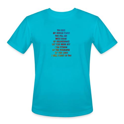 You Are My Hiding Place - Men's Moisture Wicking Performance T-Shirt