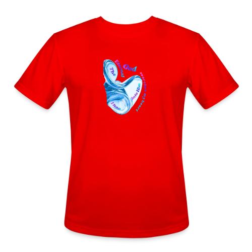 The Eternal God Psalm 11 - Men's Moisture Wicking Performance T-Shirt